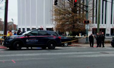 Police respond to the Israeli consulate building in Atlanta after reports about an fire-related incident that left two people injured.