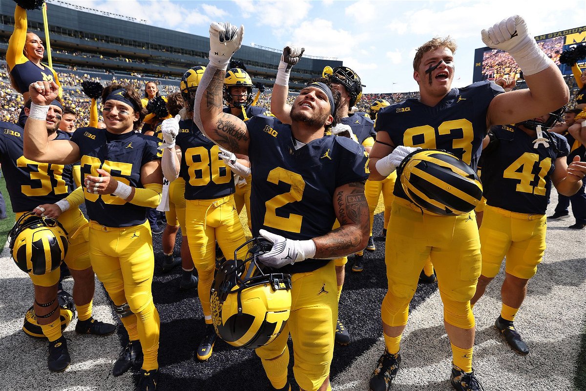 <i>Gregory Shamus/Getty Images</i><br/>Michigan was named the No. 1 team in the country by the College Football Playoff selection committee.