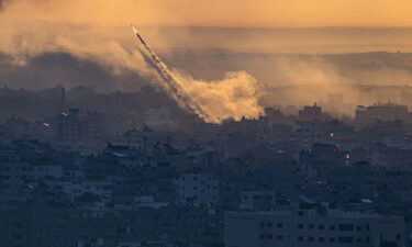 Rockets are fired toward Israel from the Gaza Strip