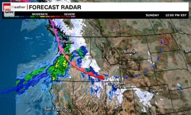 Strong atmospheric rivers are impacting the Pacific Northwest with heavy rain and snow.