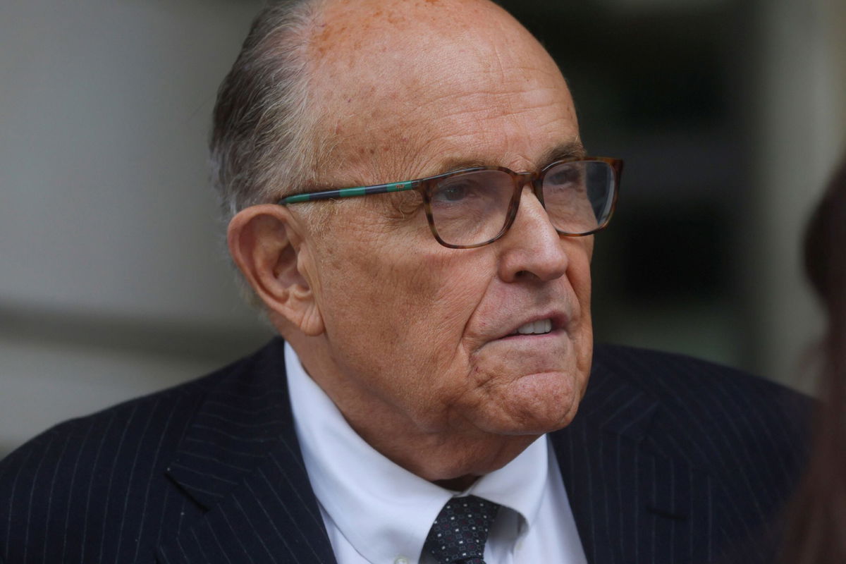 <i>Leah Millis/Reuters</i><br/>A federal judge chastised Rudy Giuliani on December 5 for failing to attend a hearing.