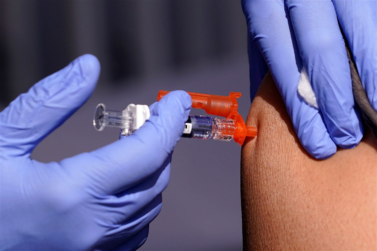 <i>Mark J. Terrill/AP</i><br/>The CDC said there is an “urgent need” to boost low vaccination rates amid increasing levels of respiratory disease in the US.