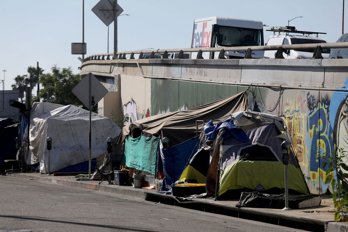 <i>Gary Coronado/Los Angeles Times/Getty Images</i><br/>Homelessness grew by 12% in 2023 from last year