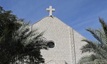 A 2018 file photo showing the exterior of the Roman Catholic Church of the Holy Family in Gaza City. An Israel Defense Forces (IDF) sniper shot and killed two women inside the Holy Family Parish in Gaza