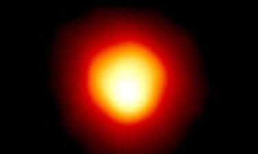 The Hubble Space Telescope was used to capture an image of Betelgeuse