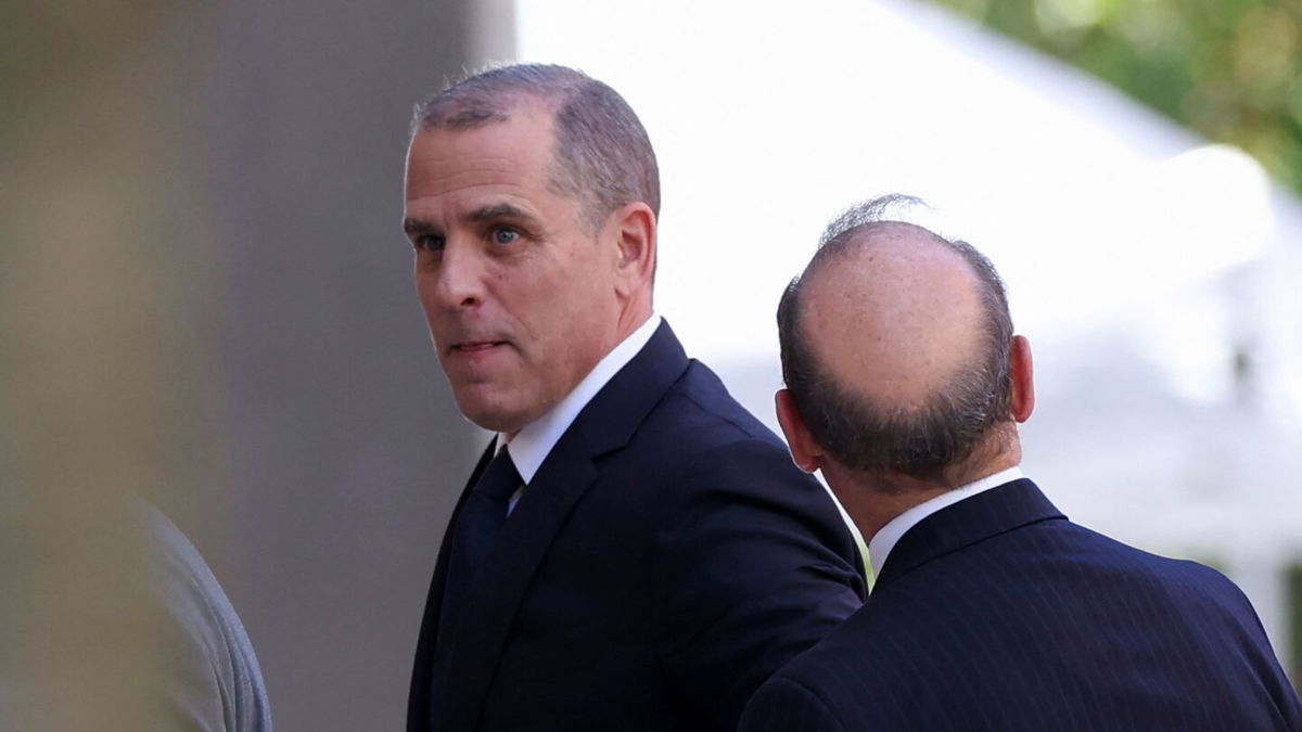 <i>Mike Segar/Reuters</i><br/>President Joe Biden's son