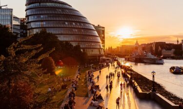 International arrivals to London are up 17% in 2023.