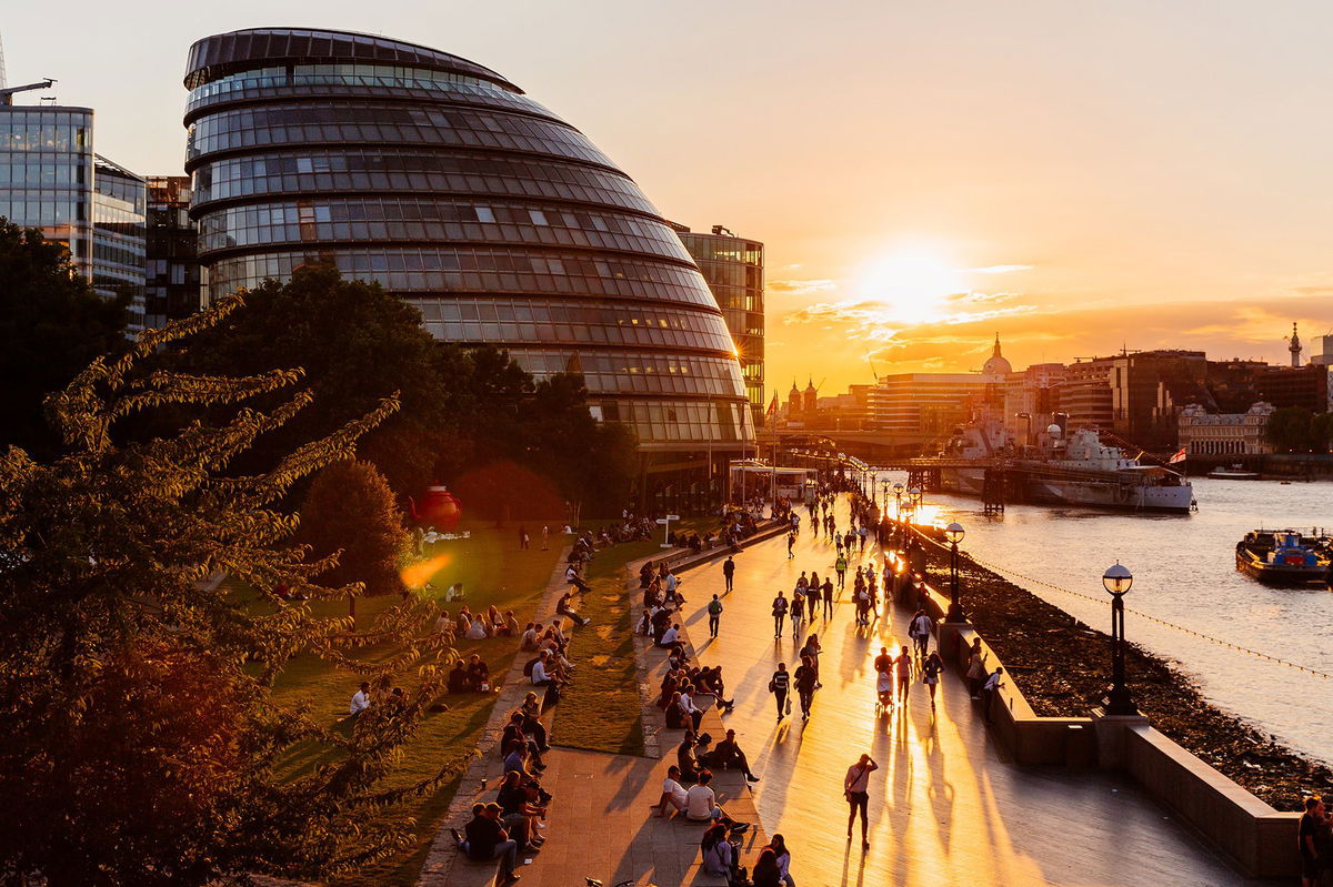 <i>Alexander Spatari/Moment RF/Getty Images</i><br/>International arrivals to London are up 17% in 2023.