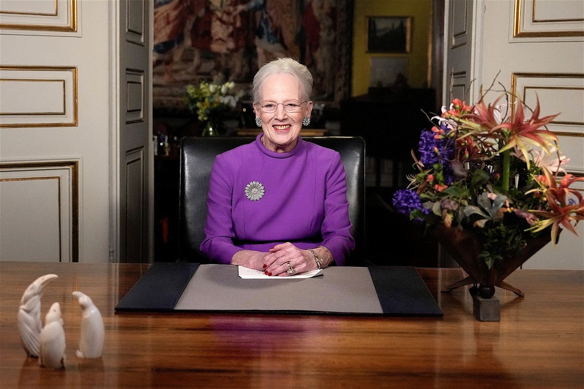 <i>Keld Navntoft/Ritzau Scanpix/Reuters</i><br/>Queen Margrethe II gives a New Year's speech and announces her abdication from Christian IX's Palace