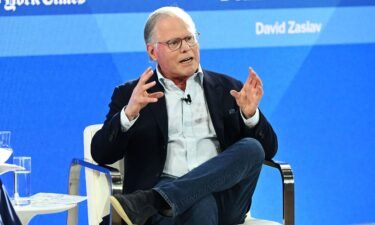 David Zaslav speaks onstage during The New York Times Dealbook Summit 2023 at Jazz at Lincoln Center on November 29 in New York City.