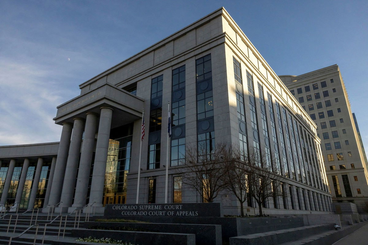 <i>Kevin Mohatt/Reuters</i><br/>A general view of the Colorado Supreme Court in Denver