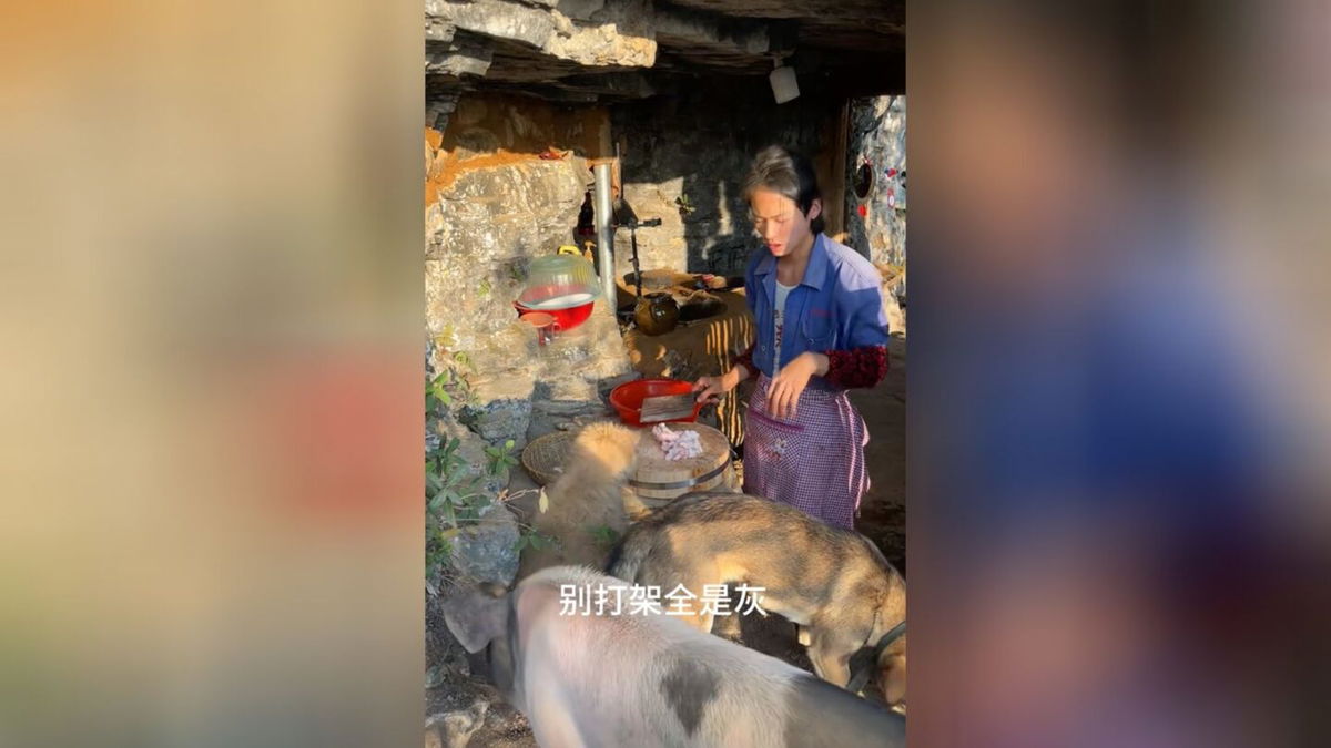 <i>Courtesy Liu Youwen</i><br/>A 21-year-old vlogger in China quit his job in the city and moved back to his rural hometown to pursue a simpler life in the mountains