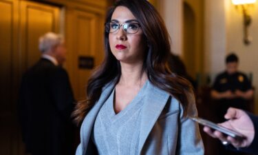 Rep. Lauren Boebert is seen in the U.S. Capitol on December 7.