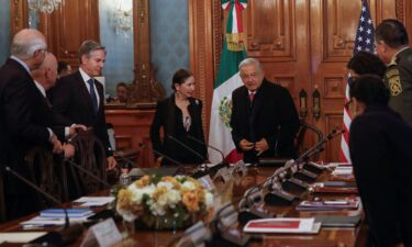 Secretary of State Antony Blinken and Secretary of Homeland Security Alejandro Mayorkas meet with Mexico's President Andres Manuel Lopez Obrador in Mexico City