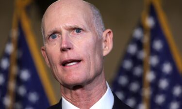 Florida Sen. Rick Scott’s home in Naples was swatted Wednesday night.