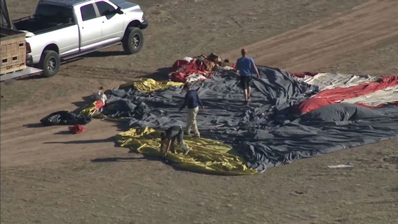 Four people were killed and one person was critically injured due to a hot air balloon crash in Eloy, Arizona, police said.