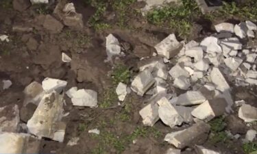 Vandals left a trail of destruction at Woodlawn Celestial Gardens cemetery in Compton