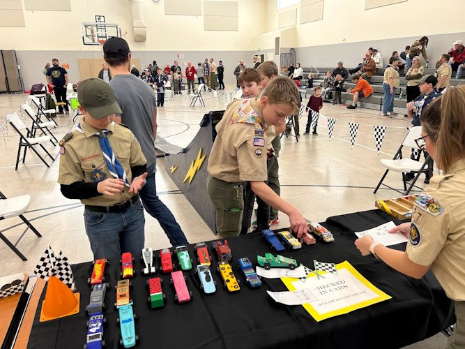 Scouts Pinewood Derby 1-27-1