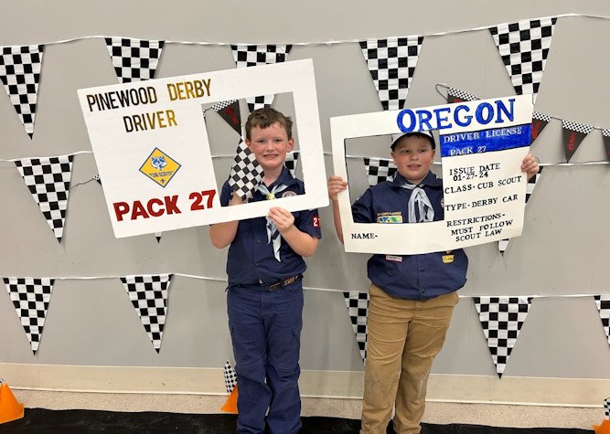 Scouts Pinewood Derby 1-27-2