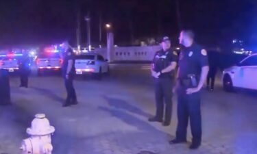 A massive presence of police officers was seen surrounding Bayside Marketplace in downtown Miami on New Year’s Day after a big crowd of unruly juveniles created disturbing chaos at night.