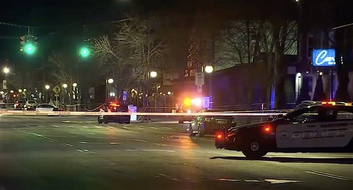 <i>WFSB</i><br/>Two men were shot in an area of Hartford early Tuesday morning