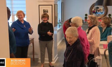 The lovely ladies at Linden Ponds Senior Living Community in Hingham are turning heads with an eye-opening new calendar. A group of women