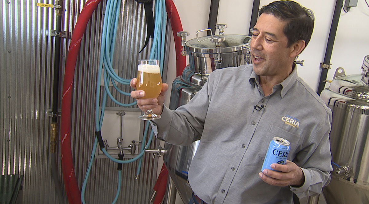 <i>KMGH</i><br/>Keith Villa created Ceria Brewing Company to develop a truly zero-alcohol beer with all of the flavor of a traditional brew.