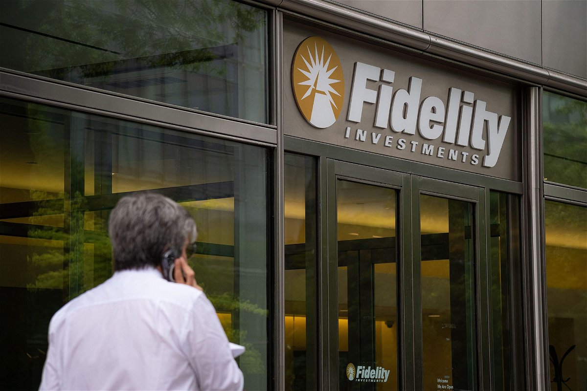 <i>Graeme Sloan/Sipa USA/Alamy Stock Photo</i><br/>A general view of a Fidelity Investments branch in Washington