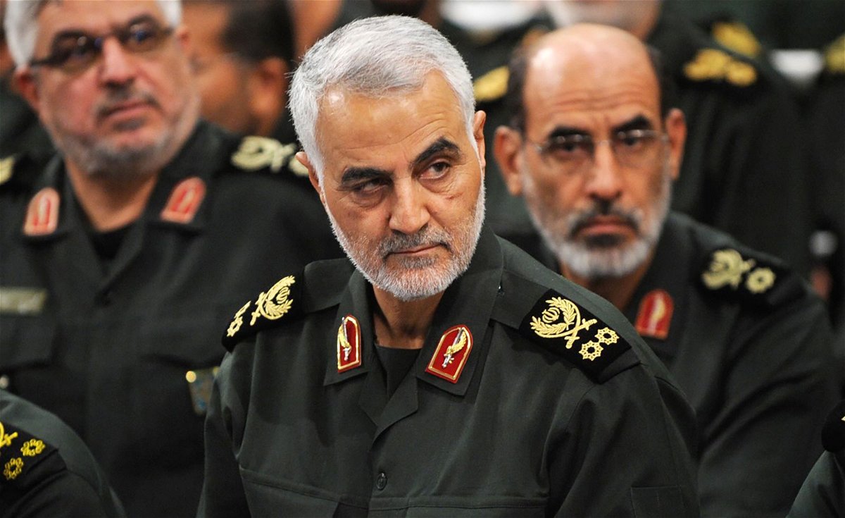 <i>Press Office of Iranian Supreme Leader/Anadolu Agency/Getty Images</i><br/>Soleimani was killed in a US airstrike in January 2020.