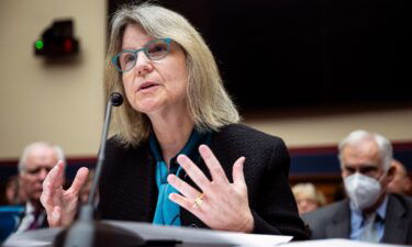 Massachusetts Institute of Technology President Dr. Sally Kornbluth testifies during a House Education and Workforce Committee Hearing on holding campus leaders accountable and confronting antisemitism