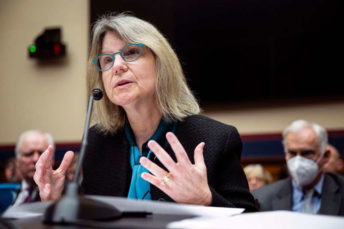 <i>Graeme Sloan/Sipa USA/AP</i><br/>Massachusetts Institute of Technology President Dr. Sally Kornbluth testifies during a House Education and Workforce Committee Hearing on holding campus leaders accountable and confronting antisemitism