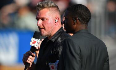 ESPN host Pat McAfee is currently embroiled in a feud with an executive for alleged “sabotage.”