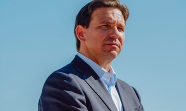 Florida Gov. Ron DeSantis speaks at a campaign event in Midland