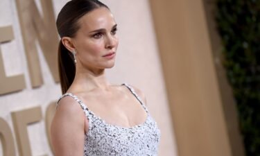 Natalie Portman pictured at the Golden Globe Awards on January 7.