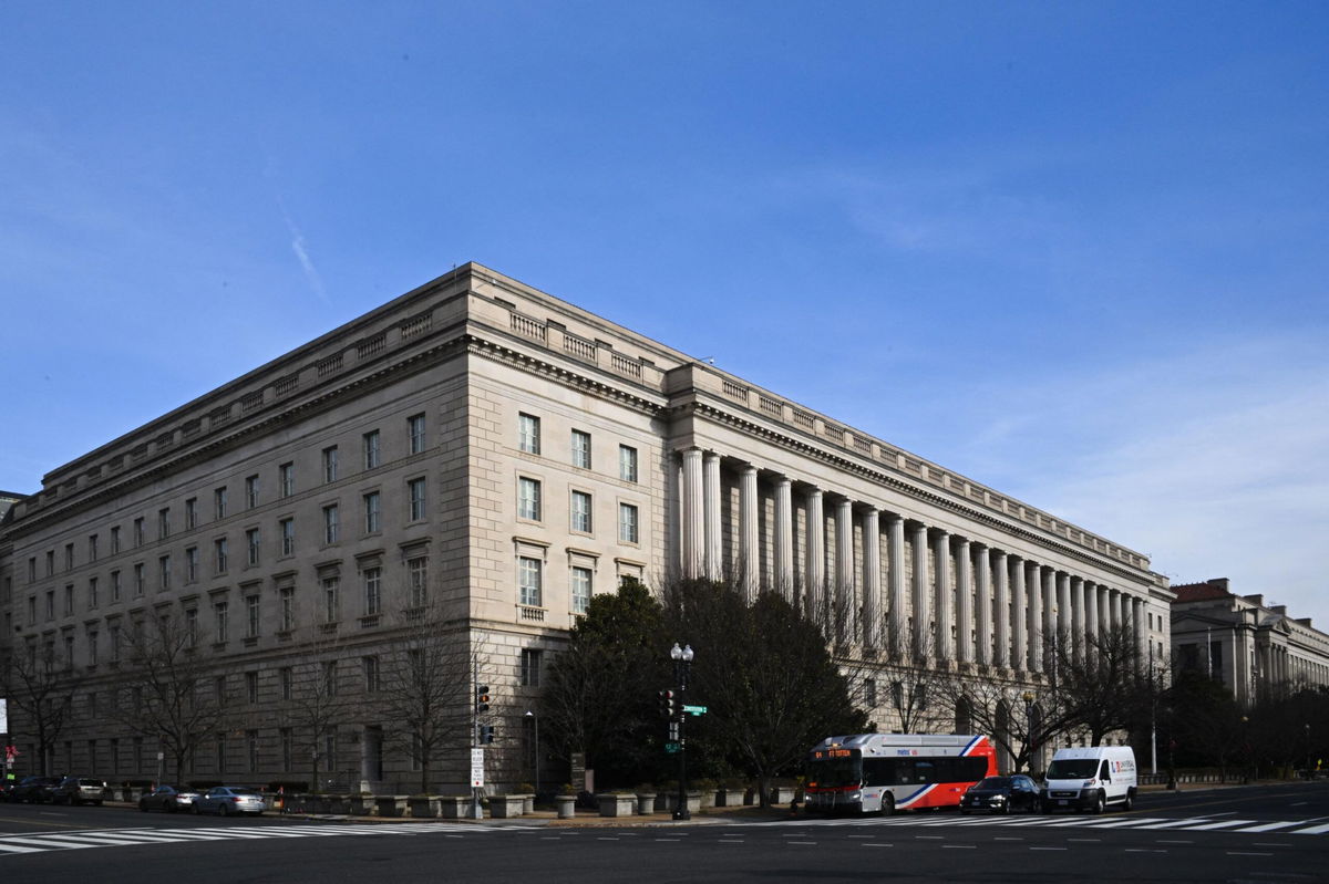 <i>Mandel Ngan/AFP/Getty Images</i><br/>The Internal Revenue Service headquarters building is seen in Washington