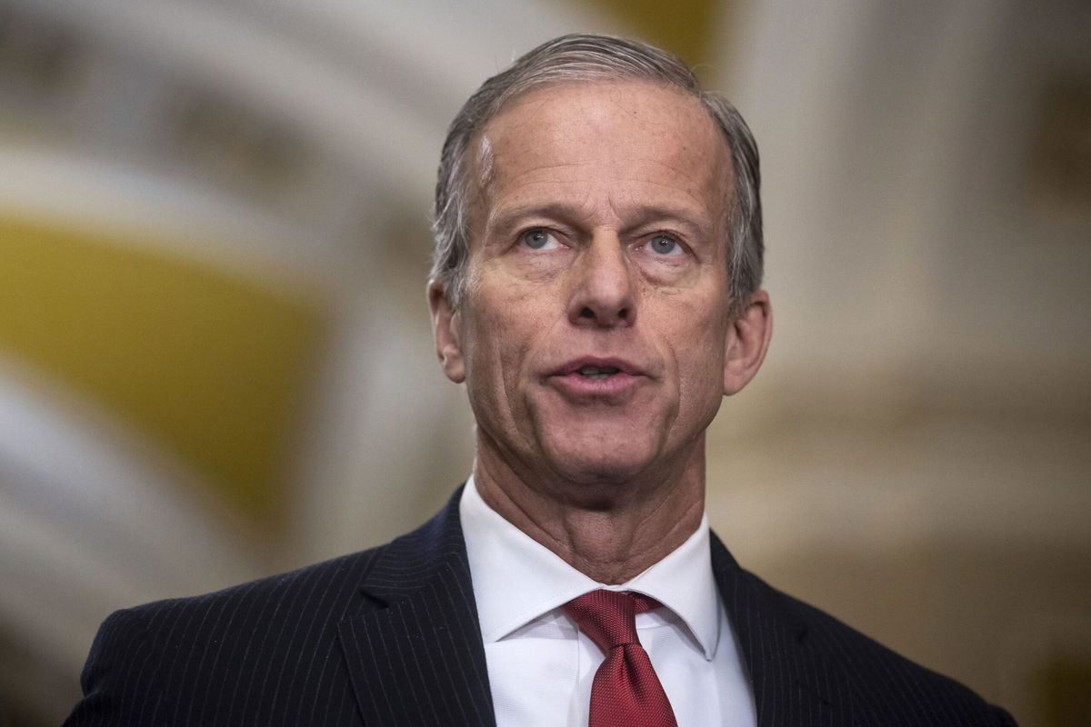 <i>Francis Chung/Politico/AP</i><br/>Senate Republican Whip John Thune said Congress may need to pass a short-term government funding bill – known as a continuing resolution – into the “March timeframe” in order to allow lawmakers enough time to process the 12 outstanding appropriations bills and avoid a shutdown.