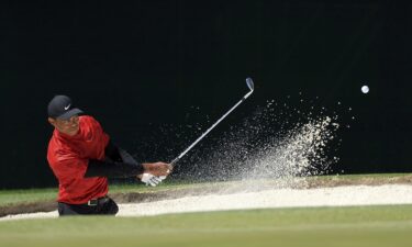 Woods en route to his third straight US Amateur Championship at Pumpkin Ridge Golf Course in Cornelius