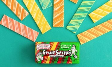The Fruit Stripe gum is discontinued.