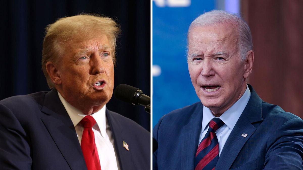 <i>Getty Images</i><br/>Former President Donald Trump and President Joe Biden look to be headed for a showdown.