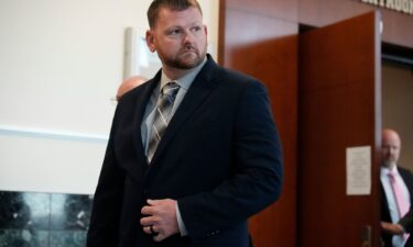 Former officer Randy Roedema leaves the courtroom after being convicted in October.