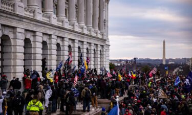 A pro-Trump mob storms the US Capitol following a rally with President Donald Trump on January 6