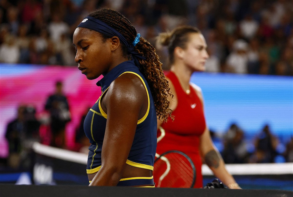 <i>Issei Kato/Reuters</i><br/>Coco Gauff was defeated by Aryna Sabalenka in straight sets in the Australian Open semifinals.