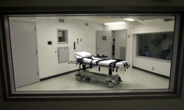 Alabama's execution chamber at Holman Correctional Facility in Atmore
