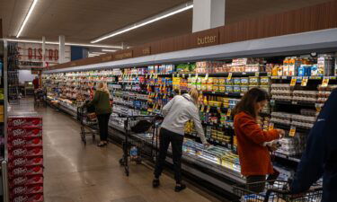 Shoppers at a Safeway grocery store in Scottsdale