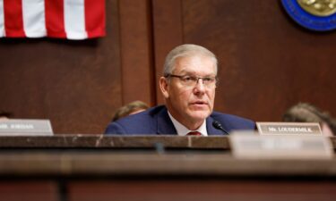 Rep. Barry Loudermilk of Georgia speaks during a hearing at the US Capitol Building on June 7