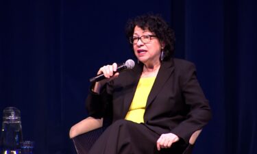 Supreme Court Justice Sonia Sotomayor participates in a conversation with University of California Berkeley Law Dean Erwin Chemerinsky on Monday