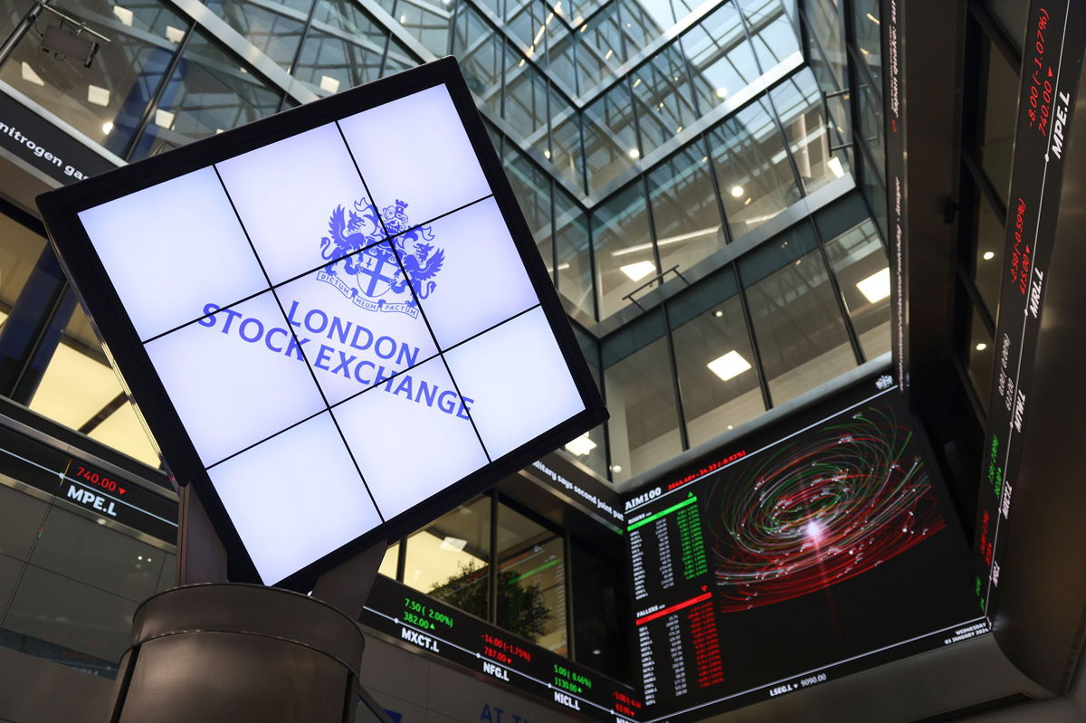 <i>Hollie Adams/Bloomberg/Getty Images</i><br/>The London Stock Exchange Group's office in London is seen here on January 3. Six people were arrested on January 14 over a suspected plot to disrupt the London Stock Exchange (LSE).