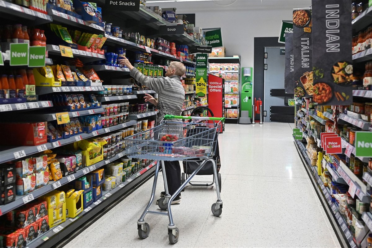 <i>Justin Tallis/AFP/Getty Images</i><br/>UK food prices are still rising but at a much slower rate than a year ago. UK inflation accelerated in December for the first time since February last year