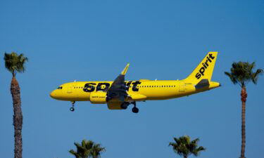 Shares of troubled Spirit Airlines seen here in San Diego