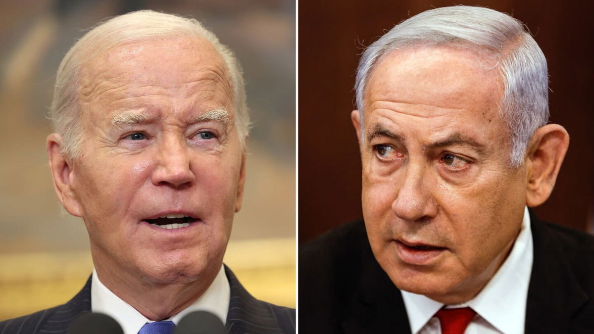 <i>Getty Images</i><br/>President Joe Biden spoke with Prime Minister Benjamin Netanyahu and reiterated his support for an eventual Palestinian state